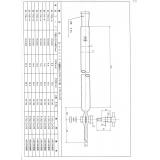 共通クロマト管　１５×３００|||１９／３８　ＰＴＦＥコック付/常见色谱管15×300 | | |38分之19中PTFE公鸡