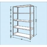 ボード棚（重量用）　１段増|||Ｂ－２１１５６０/