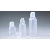４型投薬瓶　計量カップ付|||１００ｍｌ　１００入/4量杯| | |百毫升100输入型用药瓶