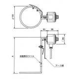 八光　寸胴タンク用ヒーター|||BCP3112　大　100V　1kW/发酵切割轮片水箱加热器| | | BCP3112大100V 1KW 