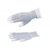 聚氨酯涂层尼龙导电手套（手指尖涂层式）  PUコート導電手袋  GLOVES PU