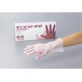 PE手套（外压纹加工型经济型）  サニメント手袋(エコノミー)  GLOVES PE