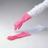 尼龙长袖手套（带袖套加厚）  ビニローブ（腕カバー付厚手）  GLOVES PVC