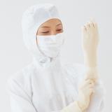 乳胶手套压纹加工型（整个手套压纹加工） ■无粉  ラテックス手袋  GLOVES LATEX FOR CR