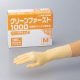 乳胶制手套1000  クリーンファースト1000  GLOVES LATEX FOR CR