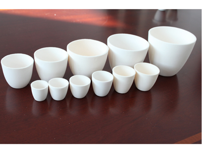 弧形、直柱型、长方形氧化铝坩埚 